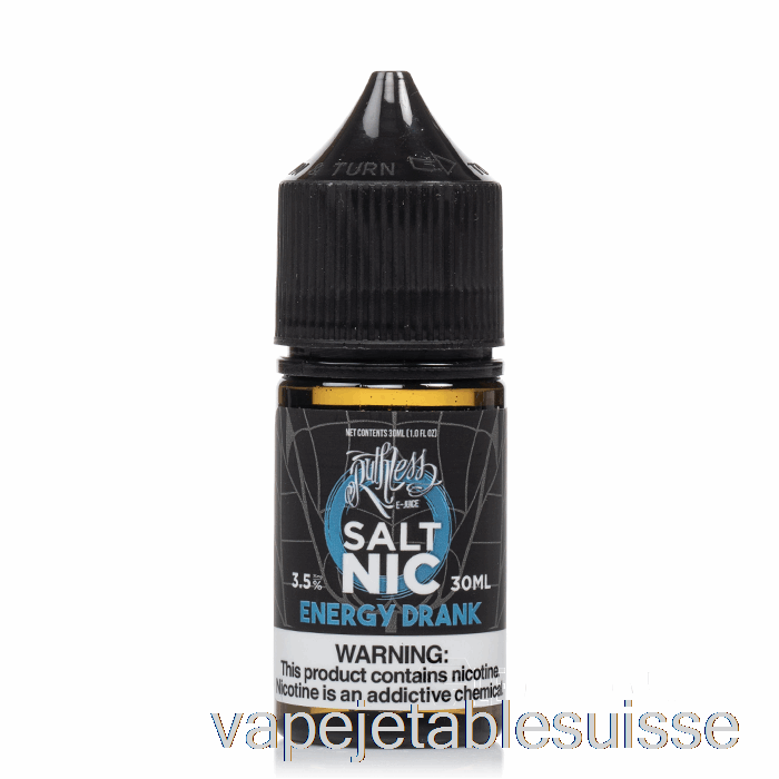 Vape Suisse Boisson énergisante - Sels Impitoyables - 30ml 50mg